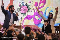 عزاداری شب هشتم محرم در هیئت انصارالمهدی