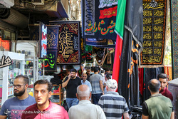مراسم عزاداری شب‌دوم محرم در هیئت ریحانه‌الحسین