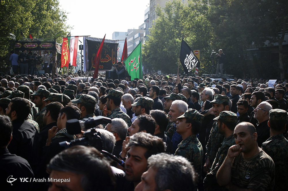 وداع با 135 شهید گلگون کفن در ایام سوگواری سیدالشهدا (ع)