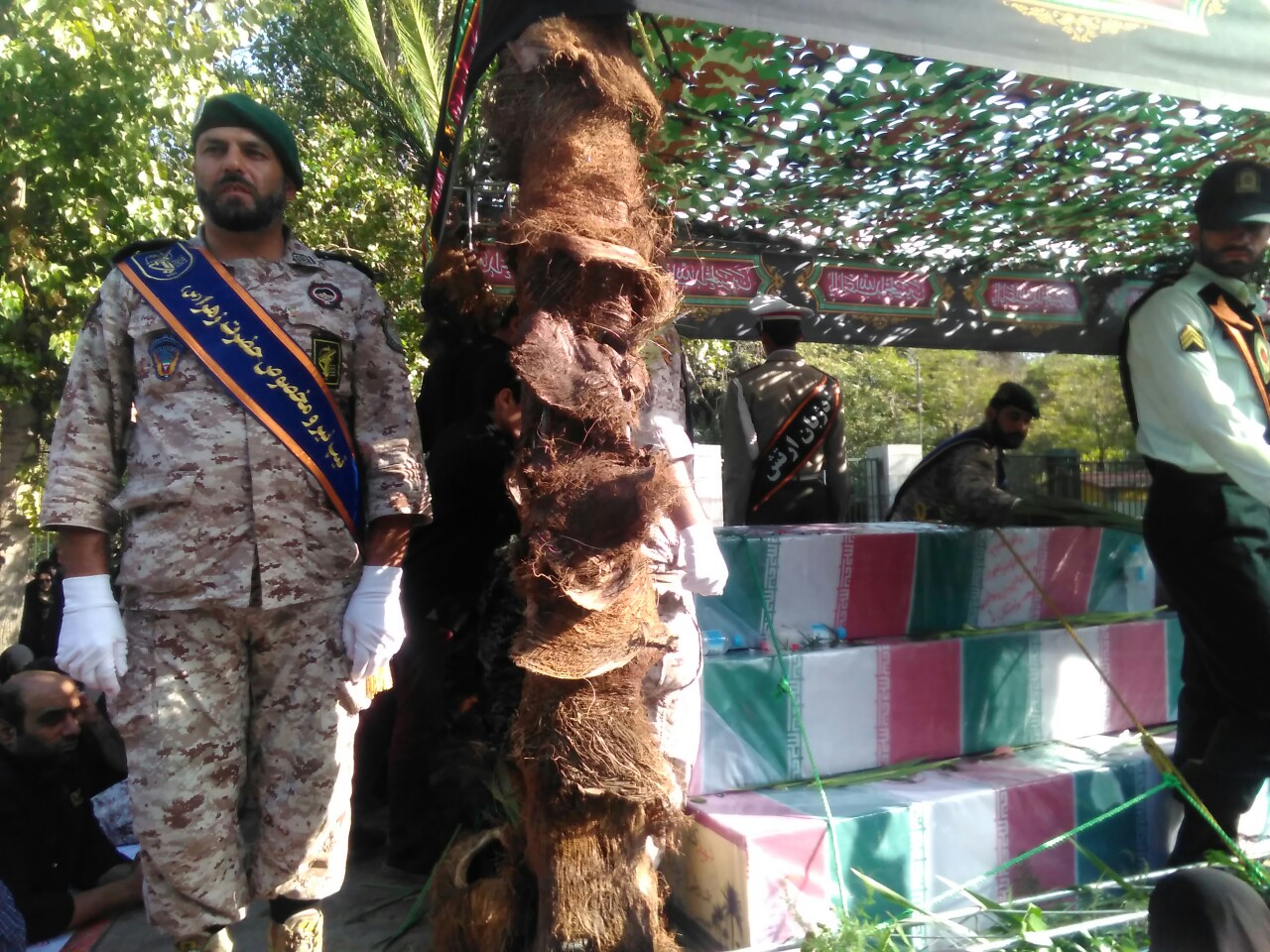 وداع با 135 شهید گلگون کفن در ایام سوگواری سیدالشهدا (ع)