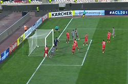 واکنش جالب مجری بین اسپورت قطر به گل سوم پرسپولیس به الدحیل + فیلم