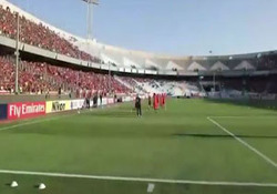 واکنش جالب مجری بین اسپورت قطر به گل سوم پرسپولیس به الدحیل + فیلم