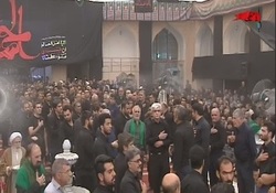 تصاویری از اجتماع باشکوه عزاداران حسینی در محرم امسال