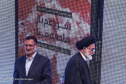 مراسم بهره‌برداری از قطعه شمالی بزرگراه شهید صیاد شیرازی