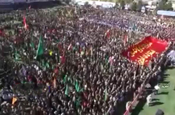 هشتگ «اجتماع دشمن شکن»، صدای انقلابی و پرشور مردم در فضای مجازی + فیلم