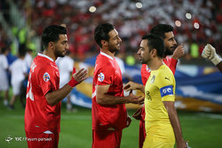 دیدار تیم های فوتبال سایپا و پرسپولیس