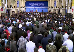 تقریظ رهبرانقلاب بر کتاب رهنمای طریق به تالیف آیت الله جاودان +فیلم