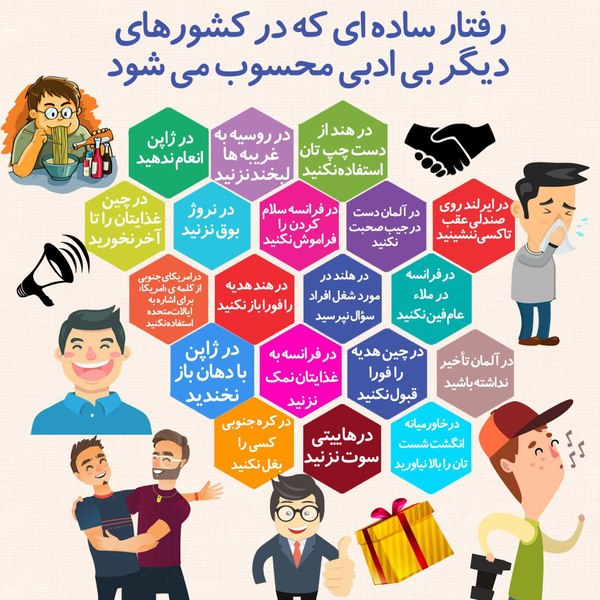 رفتار‌های ساده‌ای که در برخی کشورها بی‌ادبی محسوب می‌شوند+ عکس6737642