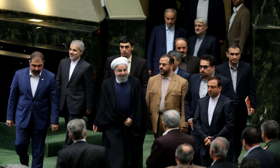 روحانی: پیروزی کم‌نظیر تاریخی را در سطح جهان در اختیار داریم /افکار عمومی جهان اکنون آمریکا را به عنوان کشور بدعهد می‌شناسند
