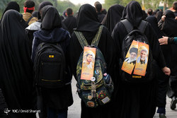 راهپیمایی جاماندگان اربعین حسینی در تهران-5