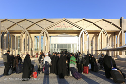 خروج زائران اربعین حسینی از پایانه مرزی بین المللی مهران