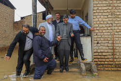 «آق‌قلا»، یک هفته پس از سیل