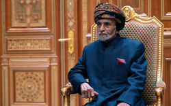 دیدار ظریف با پادشاه جدید عمان + فیلم