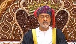 دیدار ظریف با پادشاه جدید عمان + فیلم