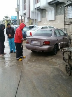 روز‌های بارانی شهر زاهدان