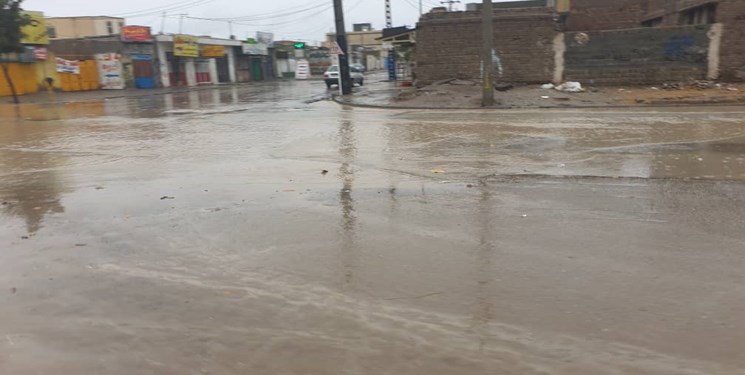 مناطق سیل زده و بلوچستان