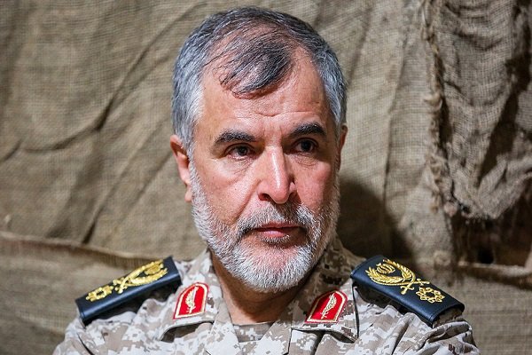 سردار علی اکبر پورجمشیدیان معاون هماهنگ کننده نیروی زمینی سپاه