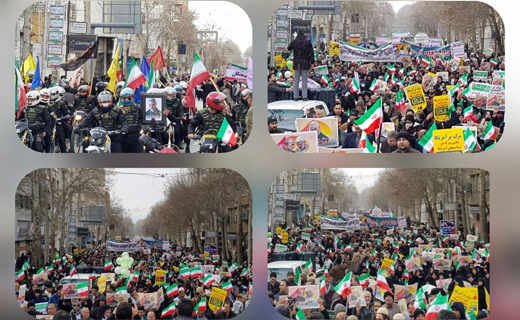 برگزاری راهپیمایی ۲۲ بهمن ۹۸ در سراسر کشور