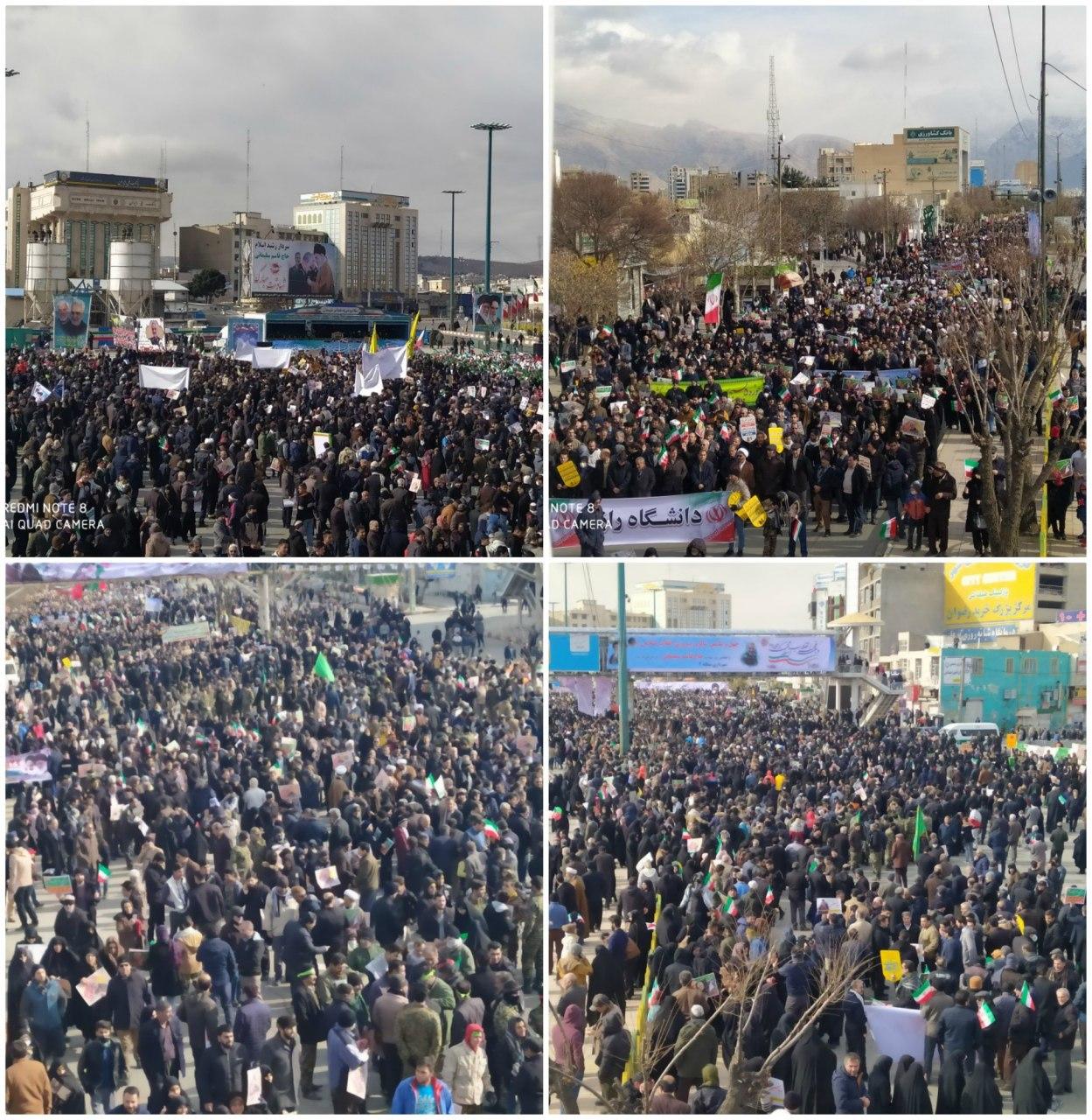 برگزاری راهپیمایی ۲۲ بهمن ۹۸ در سراسر کشور