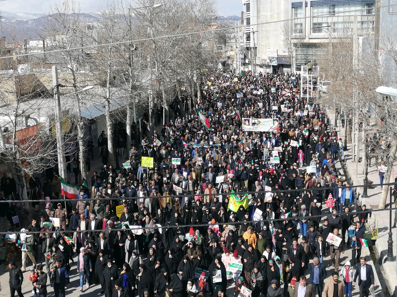 برگزاری راهپیمایی ۲۲ بهمن ۹۸ در سراسر کشور