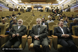 دیدار بشیر الحداد با علی لاریجانی
