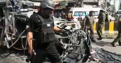 لحظه انفجار وحشتناک در یک هتل + فیلم