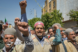 افطاری ساده در حرم شاهچراغ(ع) شیراز