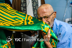 غبارروبی حرم مطهر شاهچراغ (ع)
