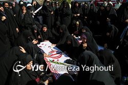 تشییع پیکر شهید امیر سرلشکر ادیبان