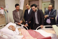 عیادتی متفاوت از پدر بزرگ سریال «خانه سبز» + فیلم