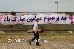 مراسم عمامه گذاری طلاب در عید غدیرخم