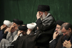 عزاداری شام غریبان در حسینیه امام خمینی(ره)