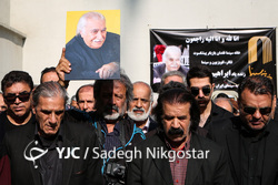 تشییع پیکر «رضا عبدی» پیشکسوت رادیو