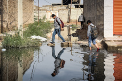 اهواز در مه