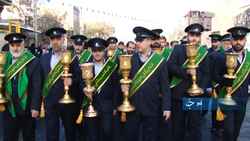 تازه شدن داغ دل شیعیان در سالروز شهادت حضرت زهرا (س) + فیلم