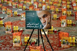 رونمایی از مجسمه شهید سپهبد قاسم سلیمانی
