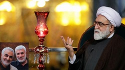 شهید حاج‌قاسم سلیمانی در کلام شهید سیدحسن نصرالله + فیلم