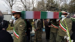 تشییع شهدای گمنام شرق تهران
