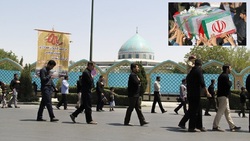 تشییع شهدای گمنام شرق تهران