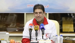 نشست خبری رییس جمعیت هلال‌احمر