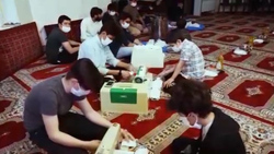 انجام عمل خیر، به شکرانه بهبود کرونا + فیلم