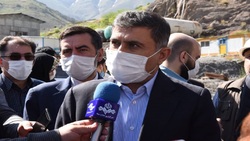 بازدید نوبخت از قطعه دوم آزادراه تهران - شمال