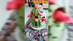 چند روش جذاب برای سرو هندوانه + فیلم