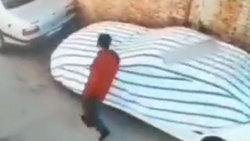 سرقت برنامه ریزی شده سانتافه در اهواز + فیلم