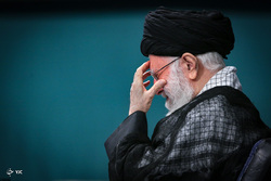 مراسم عزاداری شب تاسوعا در حسینیه امام خمینی (ره)