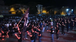 برپایی تعزیه خوانی سیار + فیلم