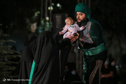 نمایش آیینی شب غریبانه