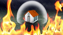 بیمه آتش‌سوزی با ۲۵ کیلو پوست‌ میوه! + فیلم