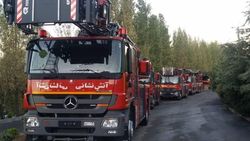 مراسم بزرگداشت روز آتش نشانی و ایمنی - رشت