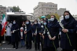 تشییع پیکر شهید گمنام - تهران